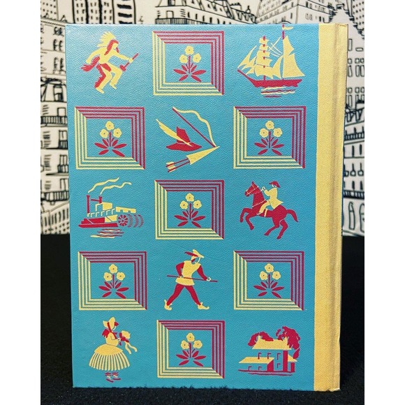 VTG 1940 HC Gulliver's Travels by Johnathan Swift Whitman Publishing Co W/ DJ - Picture 15 of 16